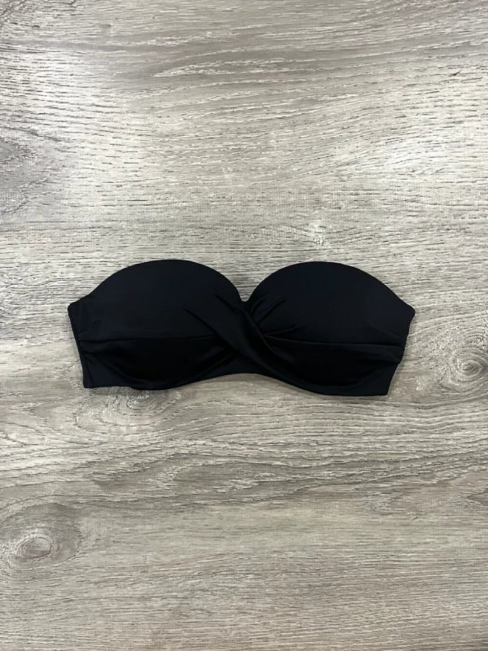 Victoria’s Secret PINK Bandeau Bikini Top (Black)